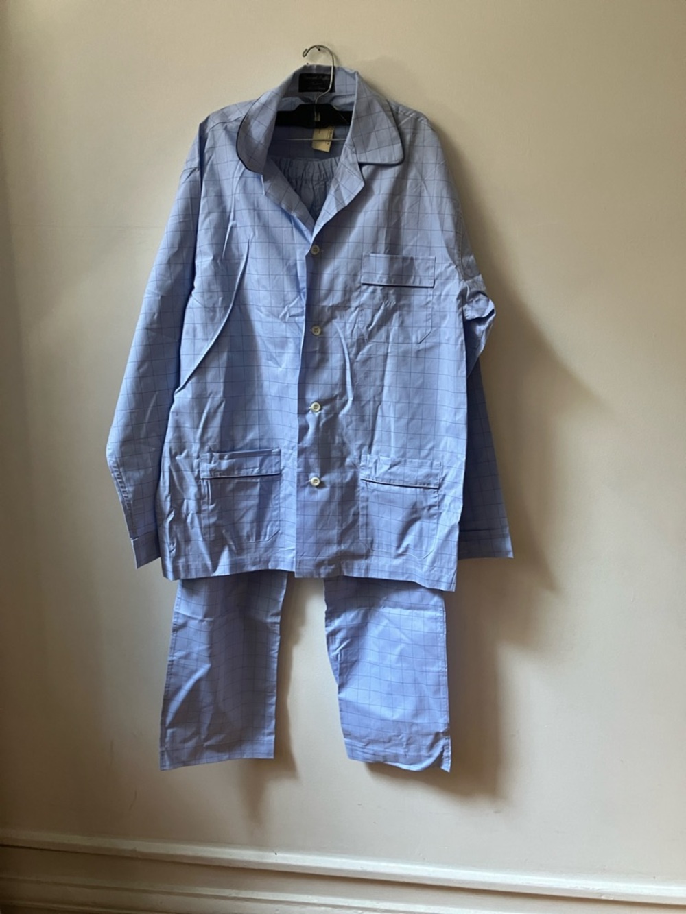 Emanuele Maffeis size small blue pajamas from Bergdorf Goodman NWT